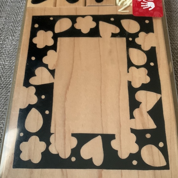 Floral frame S463 stamp set - Picture 3 of 8